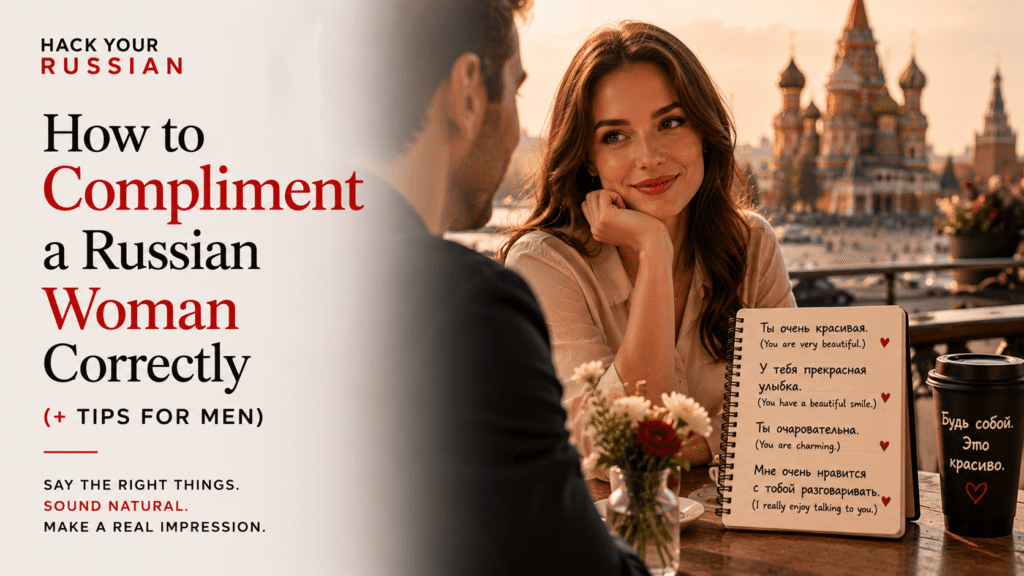 How to compliment in Russian lesson