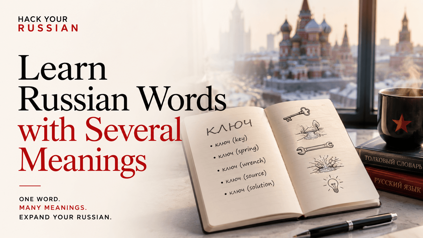 Learn Russian Words with Several Meanings blog article