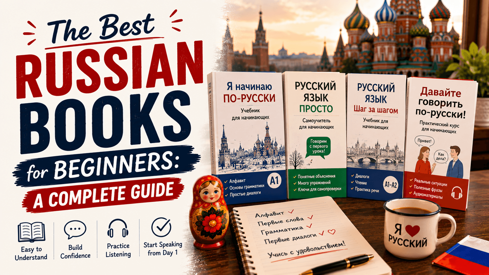 Best Russian Books for Beginners: Start Reading Today