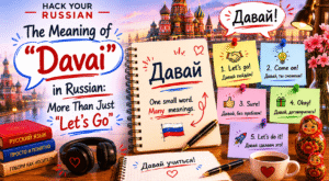 давай in russian lesson