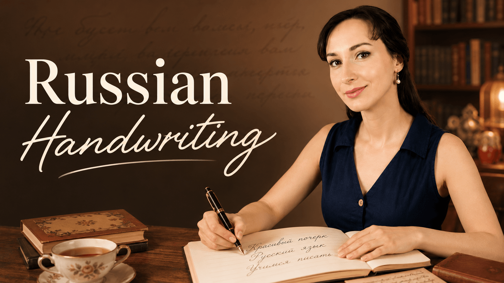 Russian handwritting